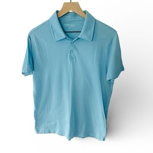 Christian Lacroix Sky Blue Pima Cotton Polo Shirt